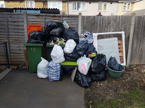 Professional team conducting office clearance in Hackney